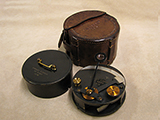 Genuine post WW1 Stanley London pocket sextant in leather case